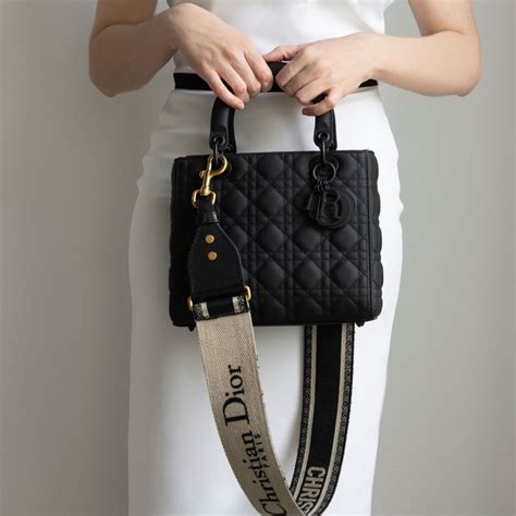 dior bags straps|Dior bag with thick strap.